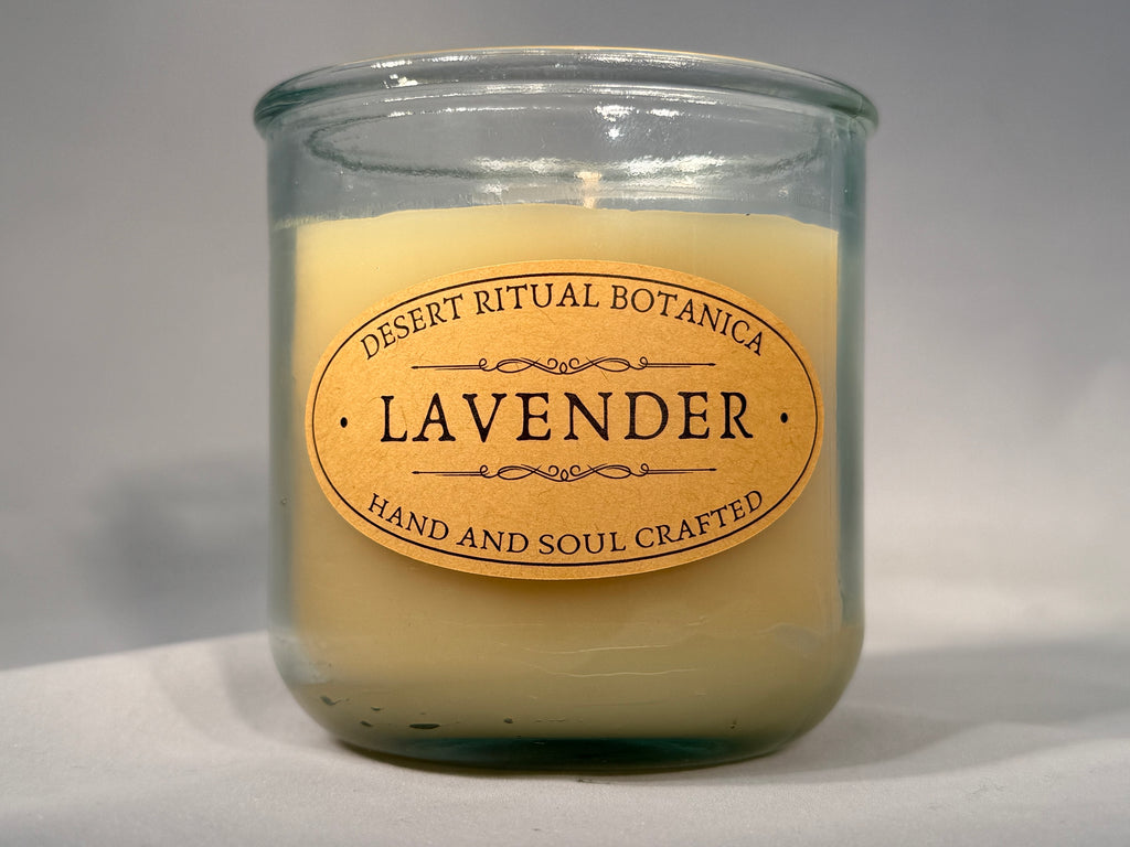 Lavender Beeswax Candle – Tall (Medium)