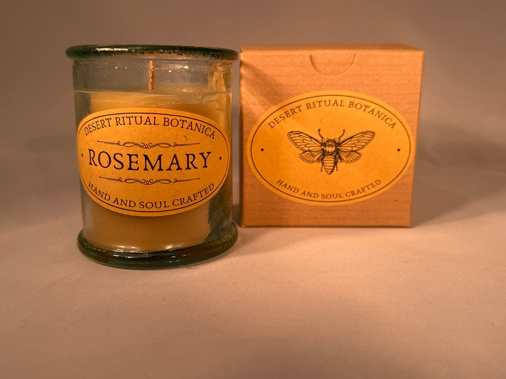 Rosemary Beeswax Candle - Ritual (Small)